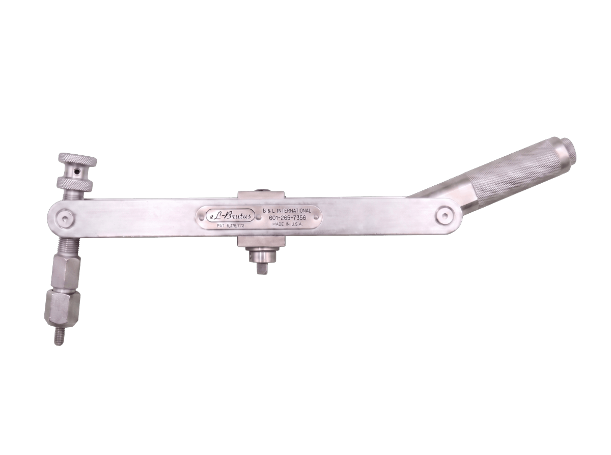 This is how the El Brutus johnson bar screw extractor can remove stuck coin slot hi-torque fasteners in an aircraft panel without drilling and starting a fire.