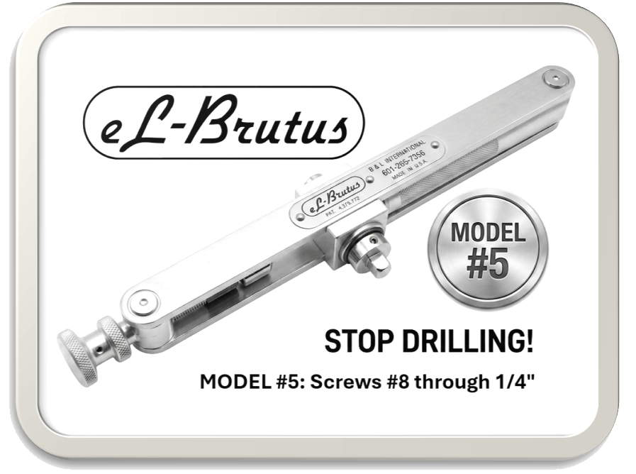 Link to page2.html showing eL Brutus screw extractor.